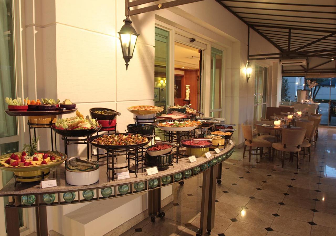 Gran Estanplaza Berrini Hotell São Paulo Eksteriør bilde A buffet at a hotel