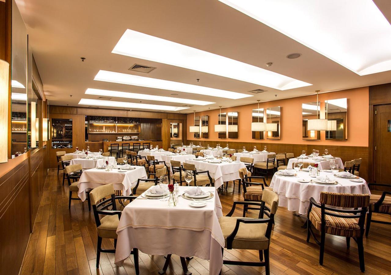 Gran Estanplaza Berrini Hotell São Paulo Eksteriør bilde Restaurant in the hotel