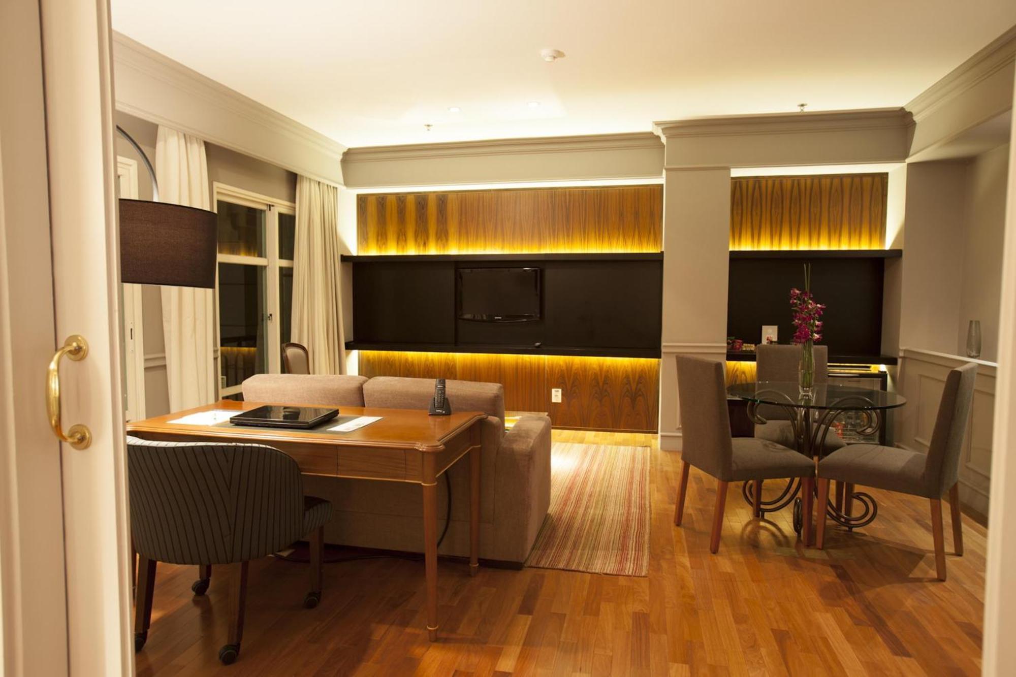 Gran Estanplaza Berrini Hotell São Paulo Rom bilde A living room in a typical apartment