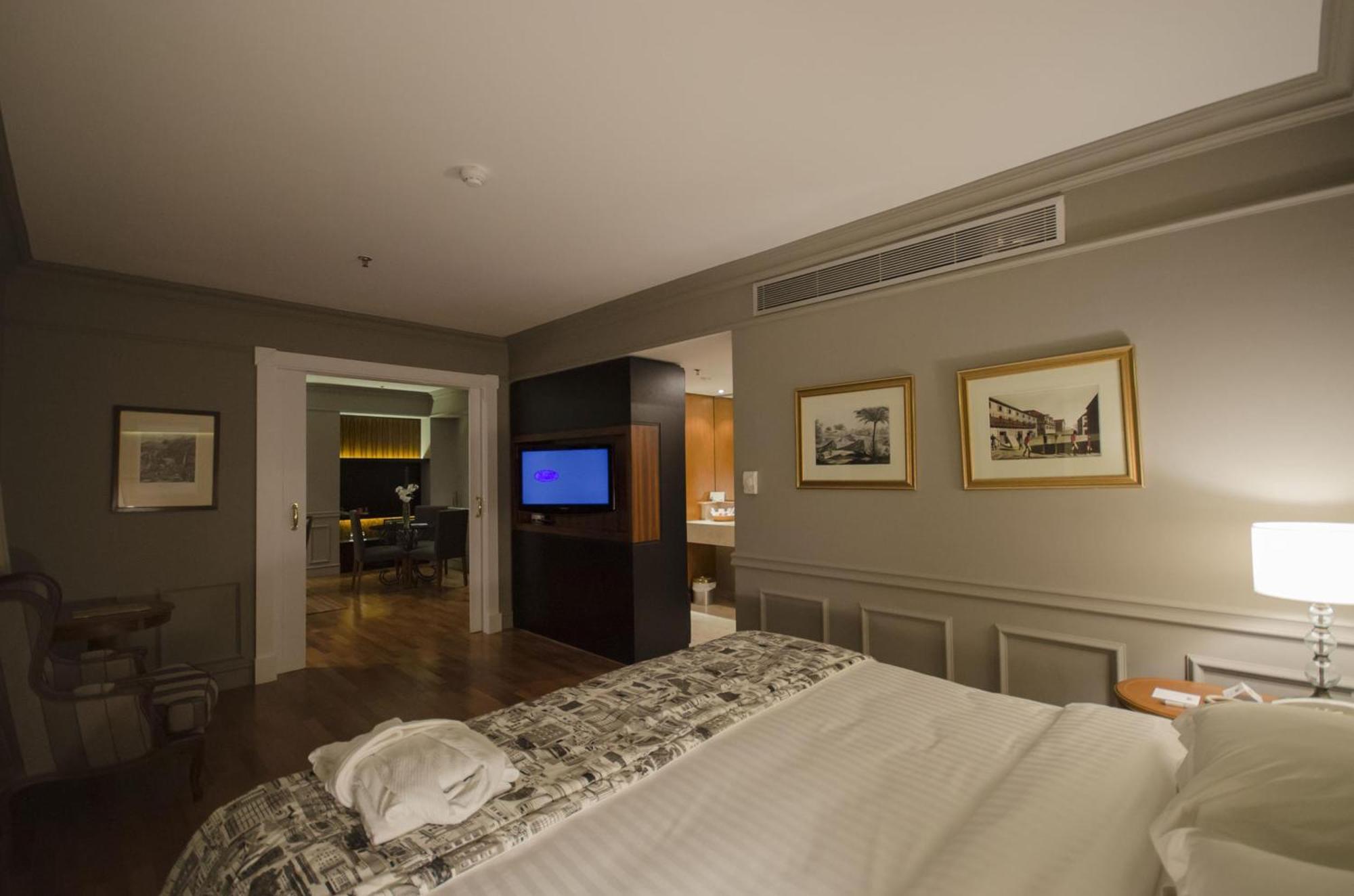 Gran Estanplaza Berrini Hotell São Paulo Rom bilde A suite at the hotel